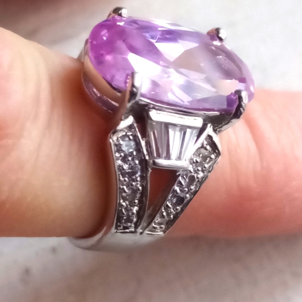 Silver 925 & Gemstone Ring - image 5